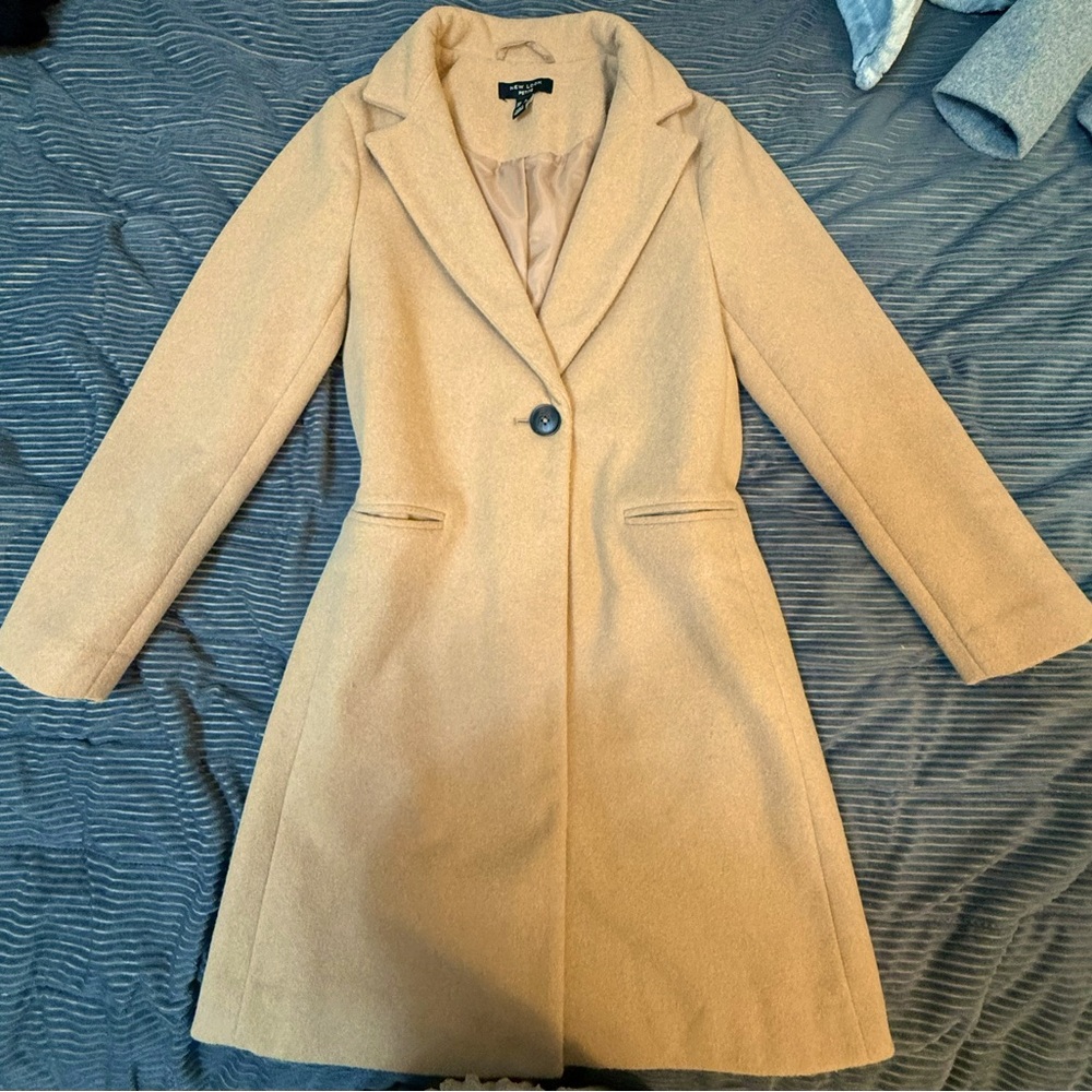 New Look Coat Size 0 Petite